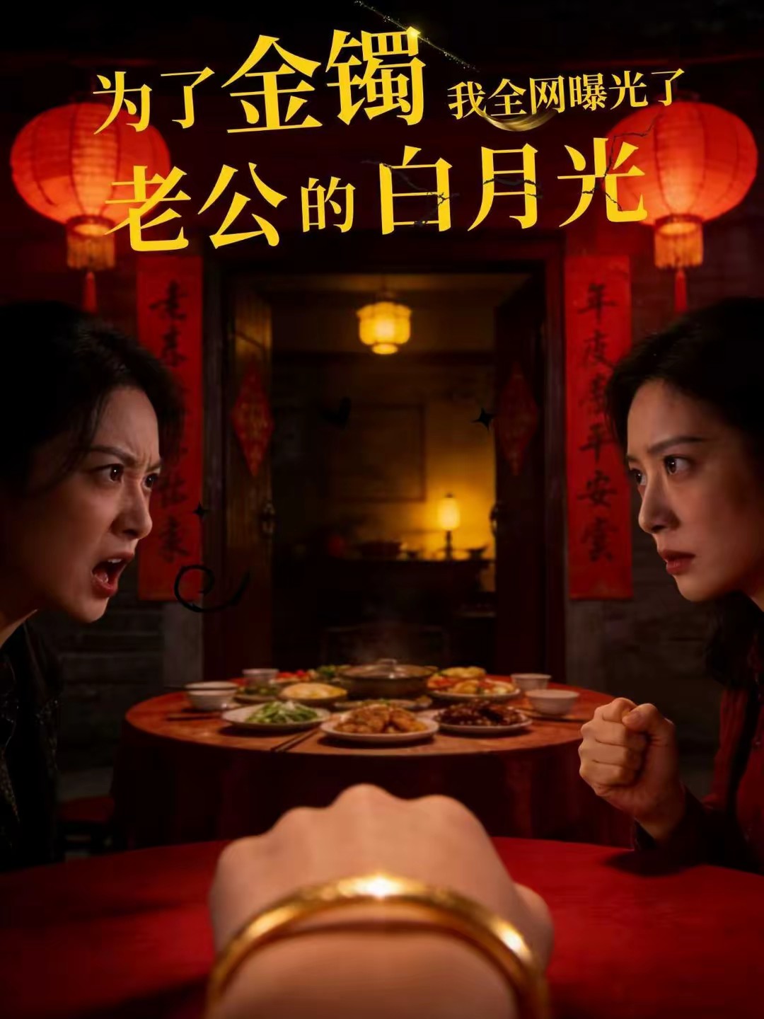 為了金鐲，我全網(wǎng)曝光了老公的白月光(全集)